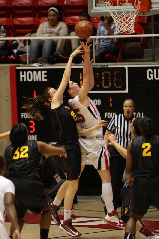 2013-01-20 15:18:06 ** Arizona State, Basketball, Cheyenne Wilson, Damenbasketball, Michelle Plouffe, Utah Utes ** 