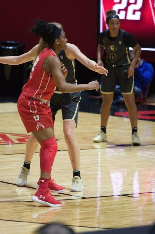 2018-02-01 19:33:04 ** Basketball, Colorado, Damenbasketball, Tanaeya Boclair, Utah Utes ** 