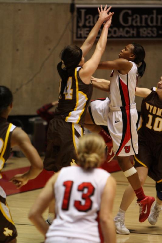 2011-01-15 16:19:41 ** Basketball, Damenbasketball, Janita Badon, Rachel Messer, Utah Utes, Wyoming ** 