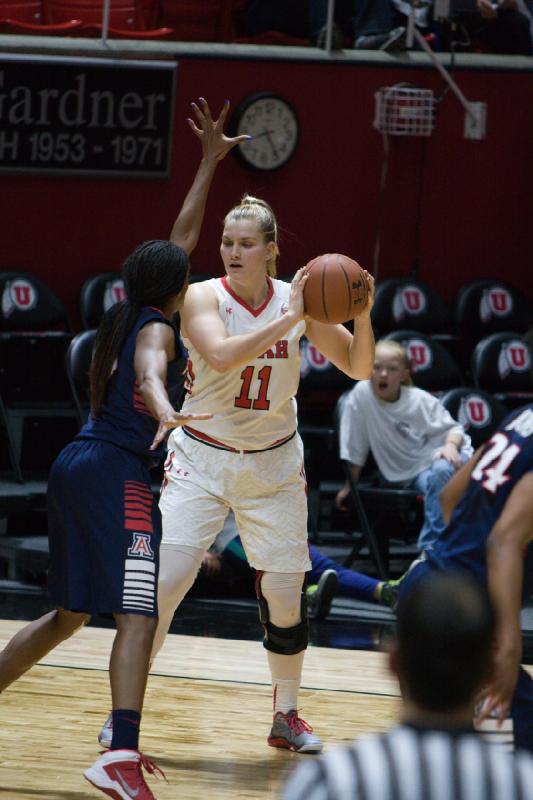 2015-01-30 20:23:58 ** Arizona, Basketball, Damenbasketball, Taryn Wicijowski, Utah Utes ** 