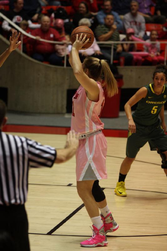 2013-02-08 19:55:19 ** Basketball, Oregon, Taryn Wicijowski, Utah Utes, Women's Basketball ** 