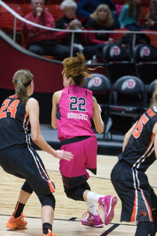 2015-02-22 13:05:59 ** Basketball, Damenbasketball, Danielle Rodriguez, Oregon State, Utah Utes ** 