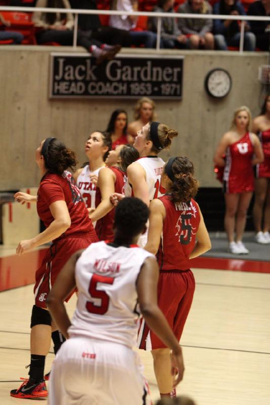 2014-02-14 20:38:36 ** Basketball, Cheyenne Wilson, Malia Nawahine, Michelle Plouffe, Utah Utes, Washington State, Women's Basketball ** 