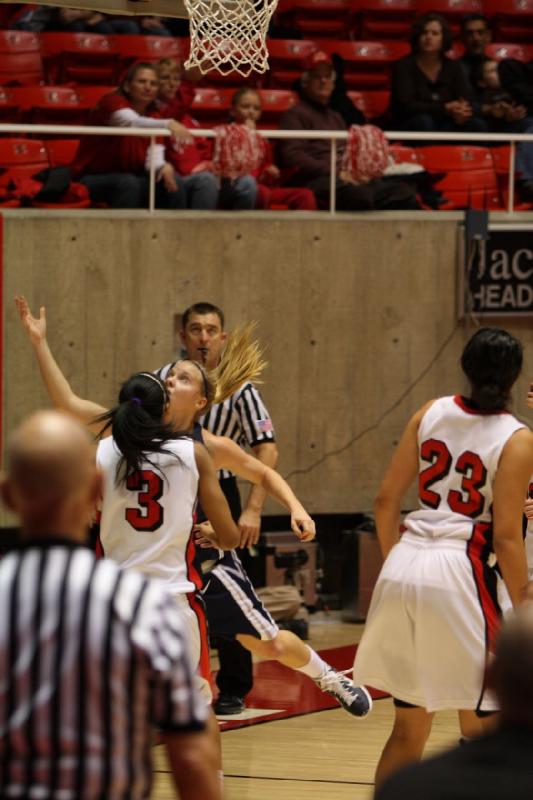 2011-01-01 15:23:53 ** Basketball, Brittany Knighton, Damenbasketball, Iwalani Rodrigues, Utah State, Utah Utes ** 