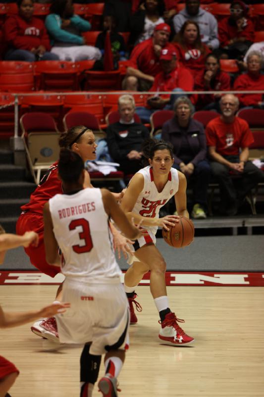 2012-11-13 20:10:26 ** Basketball, Chelsea Bridgewater, Damenbasketball, Iwalani Rodrigues, Southern Utah, Utah Utes ** 