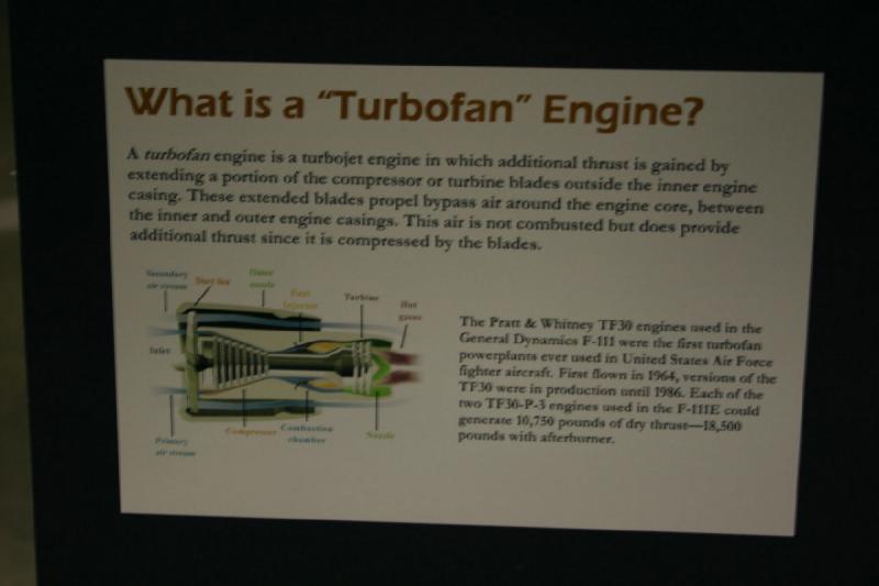 2007-04-08 13:10:50 ** Air Force, Hill AFB, Utah ** Description of a turbofan engine.