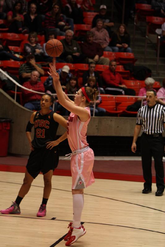 2012-01-28 16:29:36 ** Basketball, Michelle Plouffe, USC, Utah Utes, Women's Basketball ** 