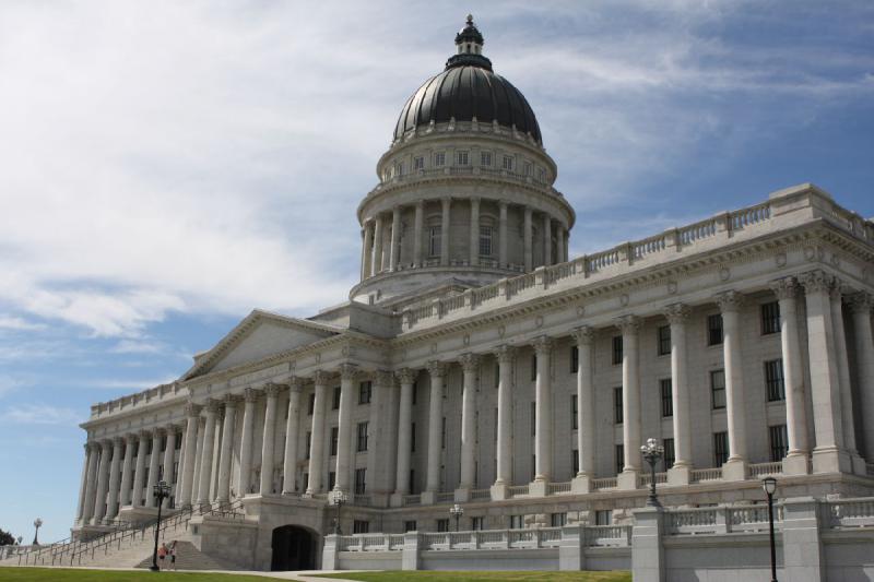 2012-06-11 16:11:07 ** Salt Lake City, Utah ** Das Kapitol in Utahs Hauptstadt Salt Lake City.