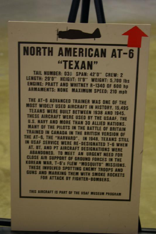 2007-04-01 15:30:14 ** Air Force, Hill AFB, Utah ** Description of the North American AT-6 'Texan' advanced trainer.