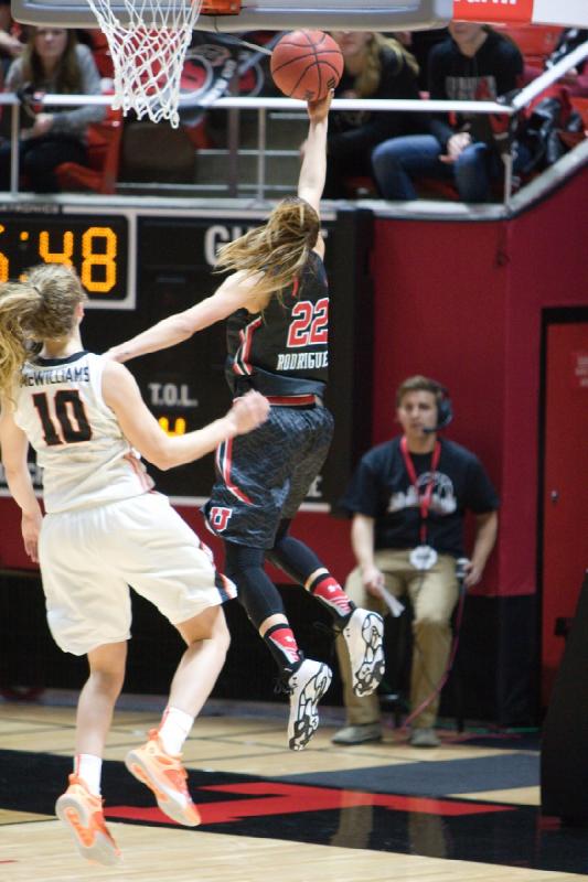 2016-01-22 20:10:34 ** Basketball, Damenbasketball, Danielle Rodriguez, Oregon State, Utah Utes ** 