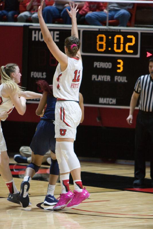 2016-02-19 19:02:30 ** Basketball, Cal, Emily Potter, Paige Crozon, Utah Utes, Women's Basketball ** 