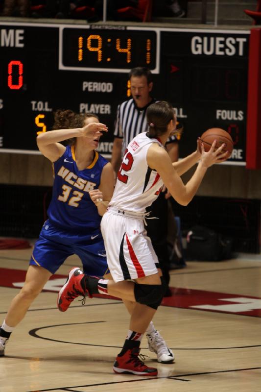 2013-12-30 19:00:15 ** Basketball, Damenbasketball, Emily Potter, UC Santa Barbara, Utah Utes ** 