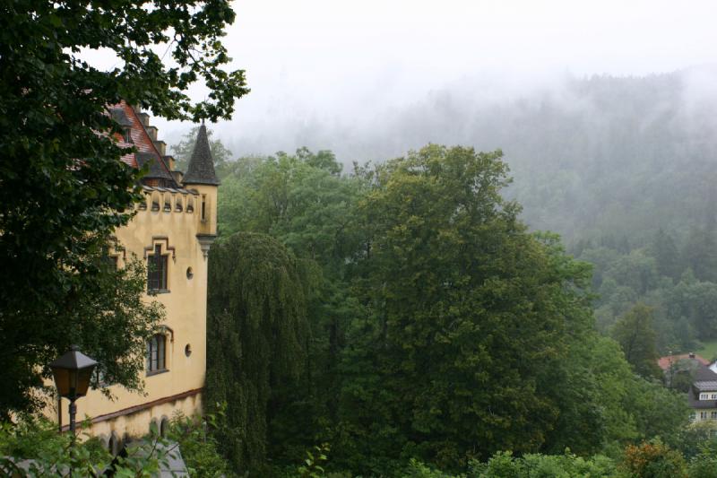 2005-08-21 13:55:38 ** Deutschland, München ** Aussicht vom Schloß Hohenschwangau.