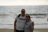 Ruben und Erica am Strand von Laguna Beach.