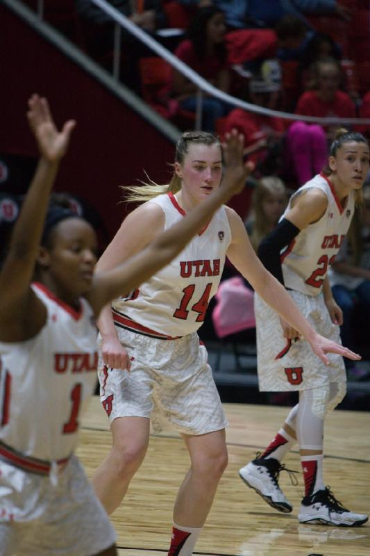 2016-02-19 18:31:14 ** Basketball, Cal, Danielle Rodriguez, Gabrielle Bowie, Paige Crozon, Utah Utes, Women's Basketball ** 