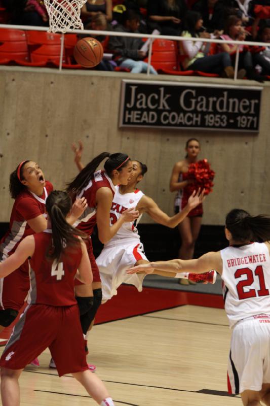 2013-02-24 15:00:03 ** Basketball, Chelsea Bridgewater, Iwalani Rodrigues, Utah Utes, Washington State, Women's Basketball ** 