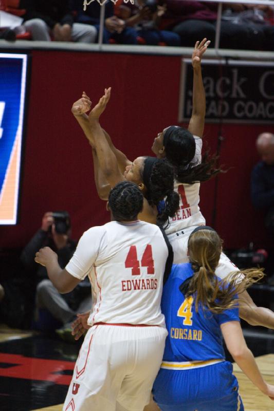 2019-02-10 13:27:01 ** Basketball, Damenbasketball, Dre'Una Edwards, Erika Bean, UCLA, Utah Utes ** 