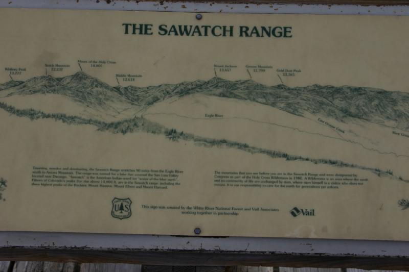 2006-07-23 15:32:04 ** Vail ** Colorado has the 'Sawatch' Range and Utah has the 'Wasatch' Range. 2006-07-23 15:32:04 ** Vail ** Colorado has the 'Sawatch' Range and Utah has the 'Wasatch' Range.