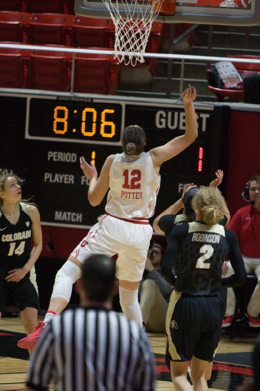 2017-01-28 12:34:18 ** Basketball, Colorado, Damenbasketball, Emily Potter, Utah Utes ** 