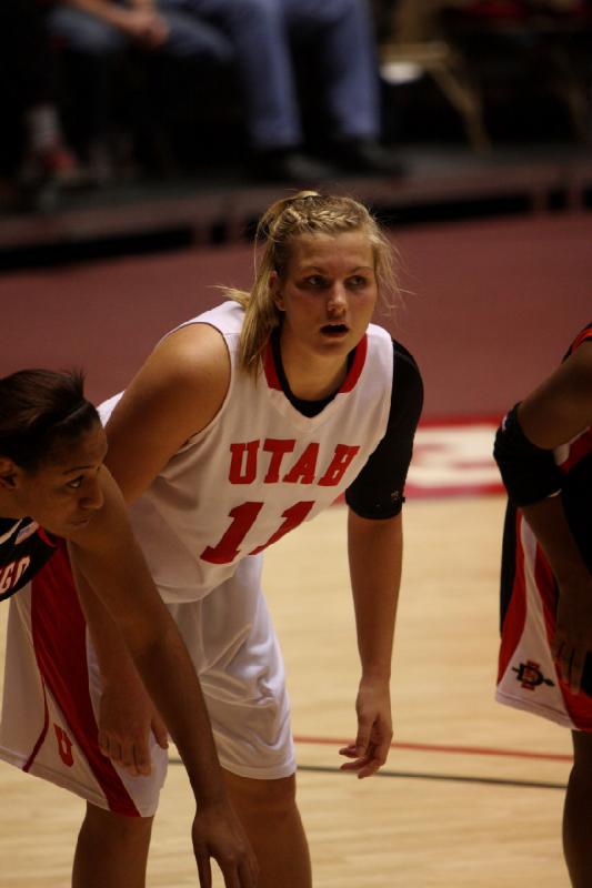 2010-02-21 15:39:11 ** Basketball, SDSU, Taryn Wicijowski, Utah Utes, Women's Basketball ** 