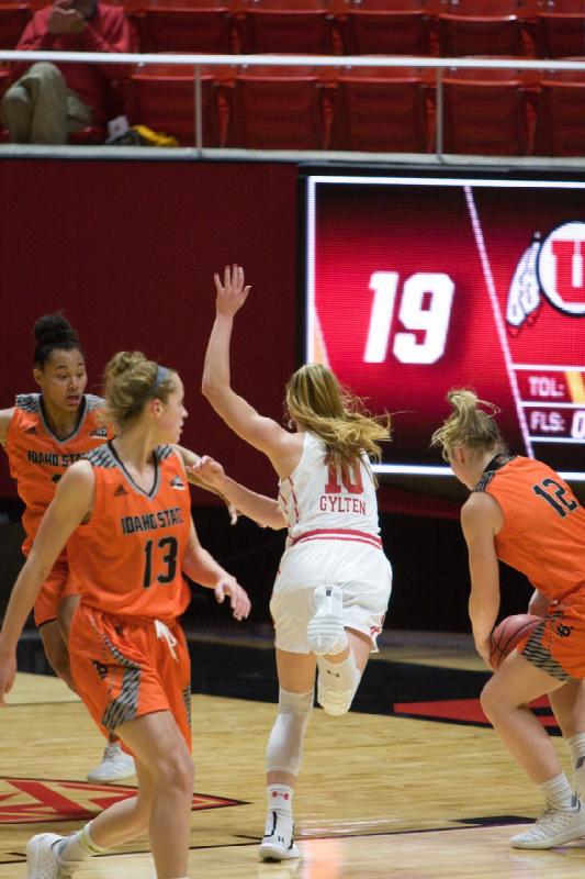 2018-11-19 19:20:11 ** Basketball, Damenbasketball, Dru Gylten, Idaho State, Utah Utes ** 