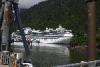 Die Diamond Princess war schon vor uns in Juneau.