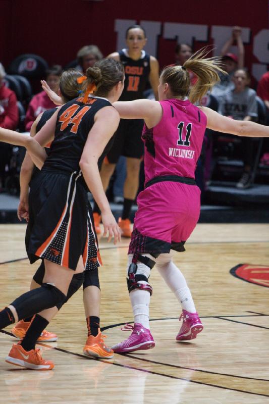 2015-02-22 13:23:17 ** Basketball, Oregon State, Taryn Wicijowski, Utah Utes, Women's Basketball ** 
