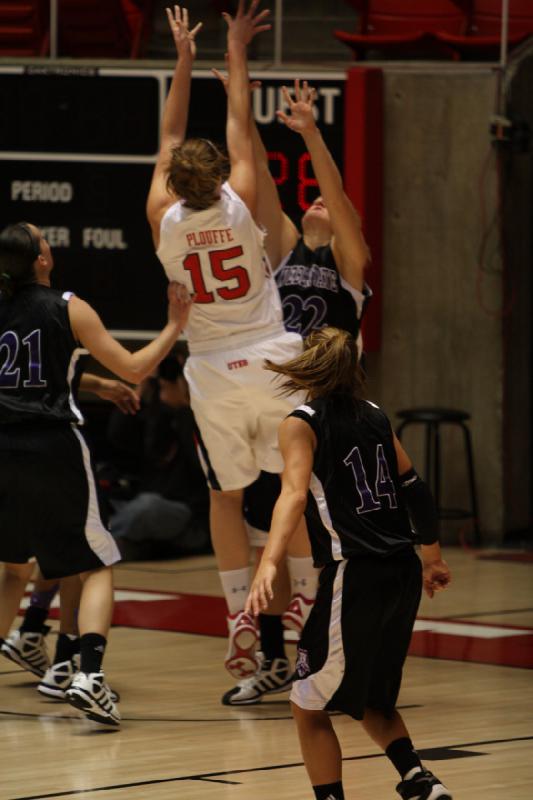 2011-12-01 19:26:14 ** Basketball, Michelle Plouffe, Utah Utes, Weber State, Women's Basketball ** 