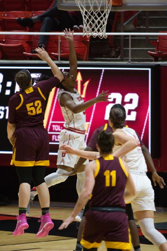 2017-12-31 12:13:30 ** Arizona State, Basketball, Damenbasketball, Emily Potter, Tanaeya Boclair, Utah Utes ** 