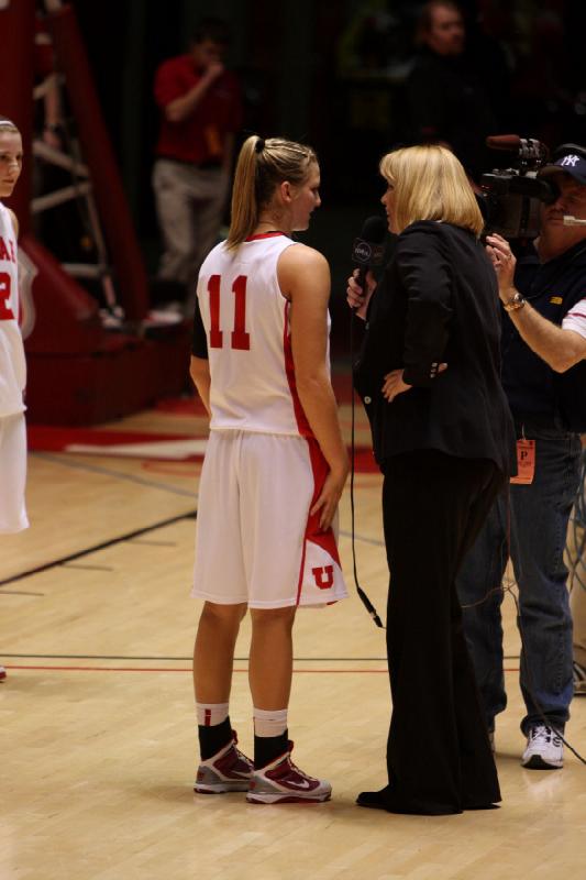 2010-02-21 15:49:07 ** Basketball, Damenbasketball, Kalee Whipple, SDSU, Taryn Wicijowski, Utah Utes ** 