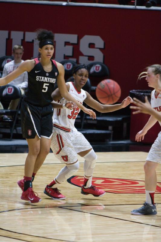 2016-02-21 15:32:07 ** Basketball, Paige Crozon, Stanford, Tanaeya Boclair, Utah Utes, Women's Basketball ** 