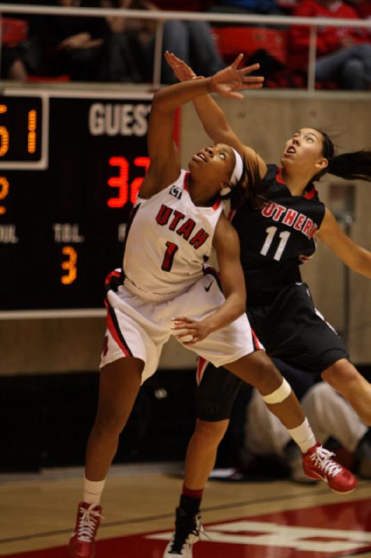 2010-12-20 20:25:40 ** Basketball, Damenbasketball, Janita Badon, Southern Oregon, Utah Utes ** 