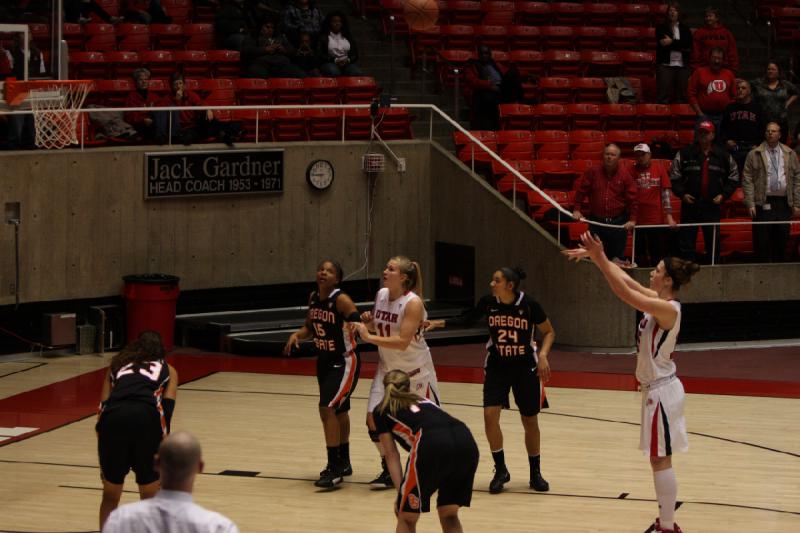 2012-03-01 20:44:49 ** Anthony Levrets, Basketball, Michelle Plouffe, Oregon State, Taryn Wicijowski, Utah Utes, Women's Basketball ** 