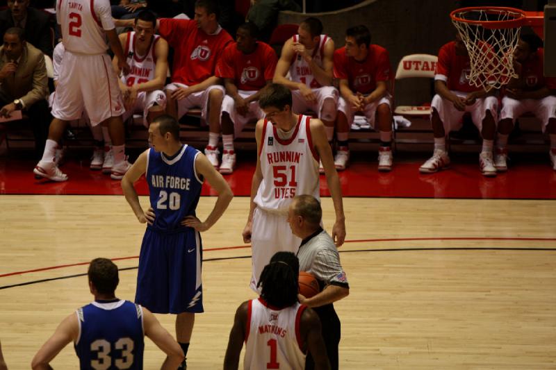 2010-01-23 16:42:51 ** Air Force, Basketball, David Foster, Herrenbasketball, Jay Watkins, Utah Utes ** 