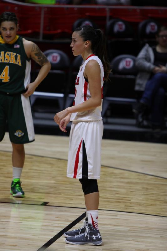 2014-11-05 20:07:30 ** Alaska Anchorage, Basketball, Damenbasketball, Danielle Rodriguez, Utah Utes ** 