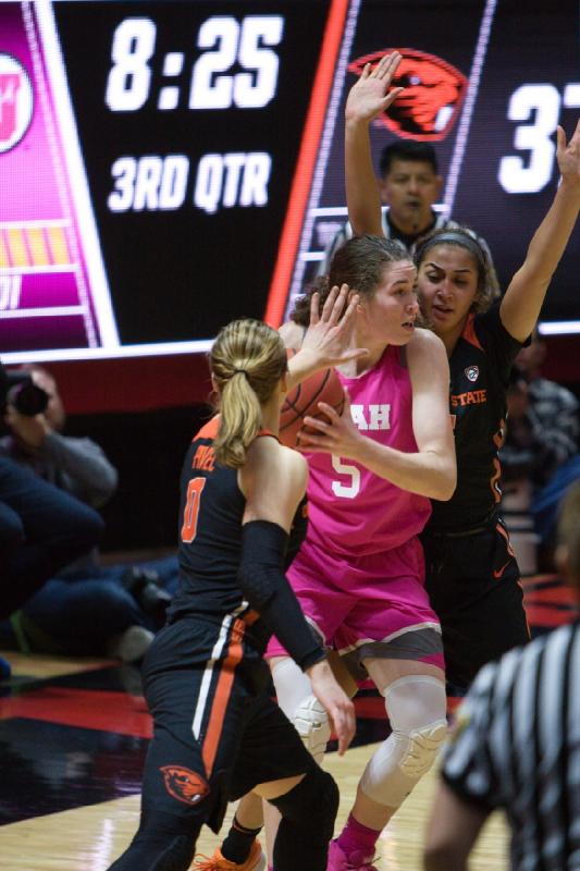 2018-01-26 19:01:37 ** Basketball, Damenbasketball, Megan Huff, Oregon State, Utah Utes ** 