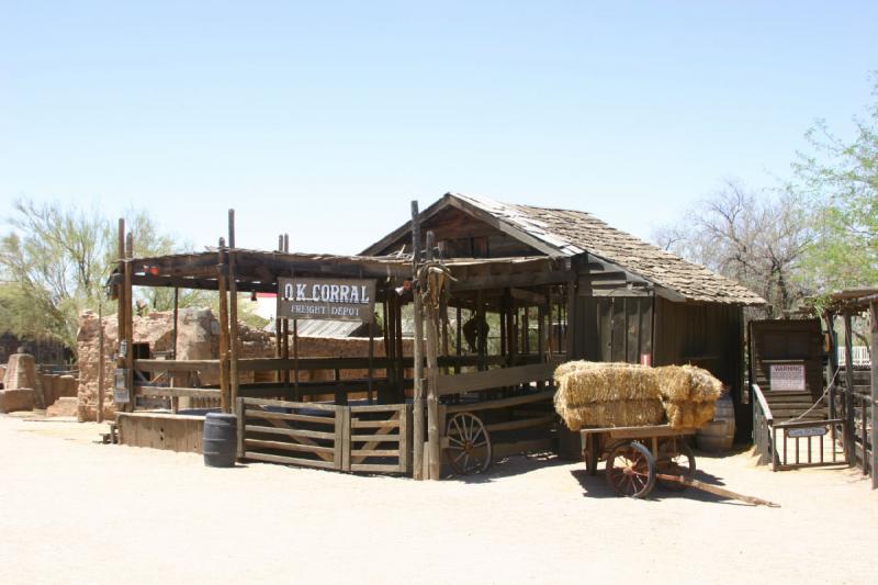 2006-06-17 11:48:22 ** Tucson ** Filmkulisse in 'Old Tucson'.