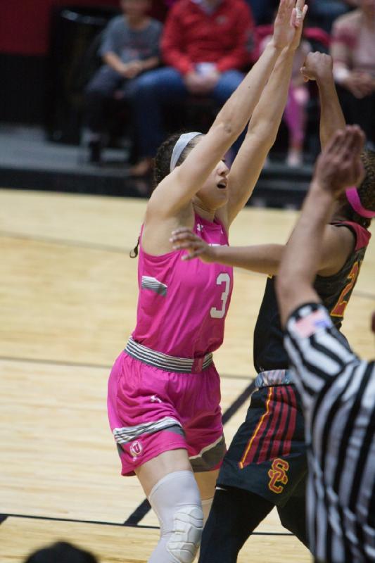 2019-02-08 19:20:31 ** Basketball, Damenbasketball, Niyah Becker, USC, Utah Utes ** 