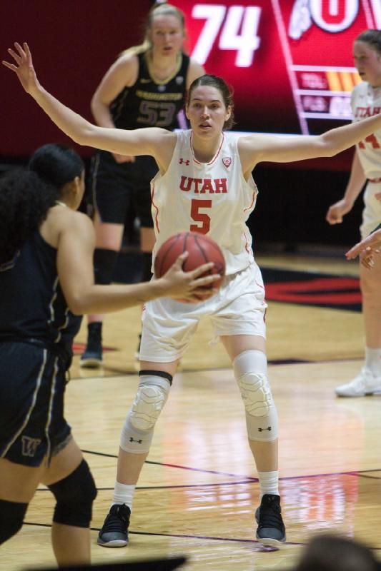 2019-02-22 20:26:06 ** Andrea Torres, Basketball, Megan Huff, Utah Utes, Washington, Women's Basketball ** 