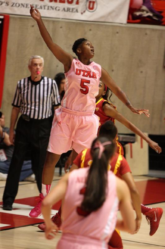 2014-02-27 20:25:43 ** Basketball, Cheyenne Wilson, Damenbasketball, Malia Nawahine, USC, Utah Utes ** 