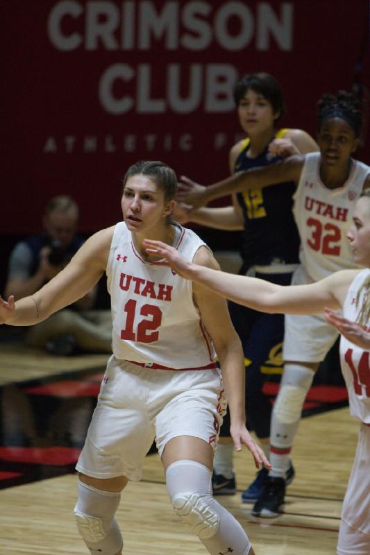 2017-01-15 12:04:58 ** Basketball, Cal, Damenbasketball, Emily Potter, Paige Crozon, Tanaeya Boclair, Utah Utes ** 