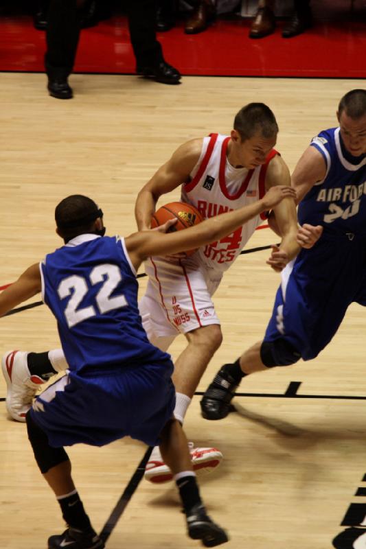 2010-01-23 17:45:01 ** Air Force, Basketball, Kim Tillie, Men's Basketball, Utah Utes ** 