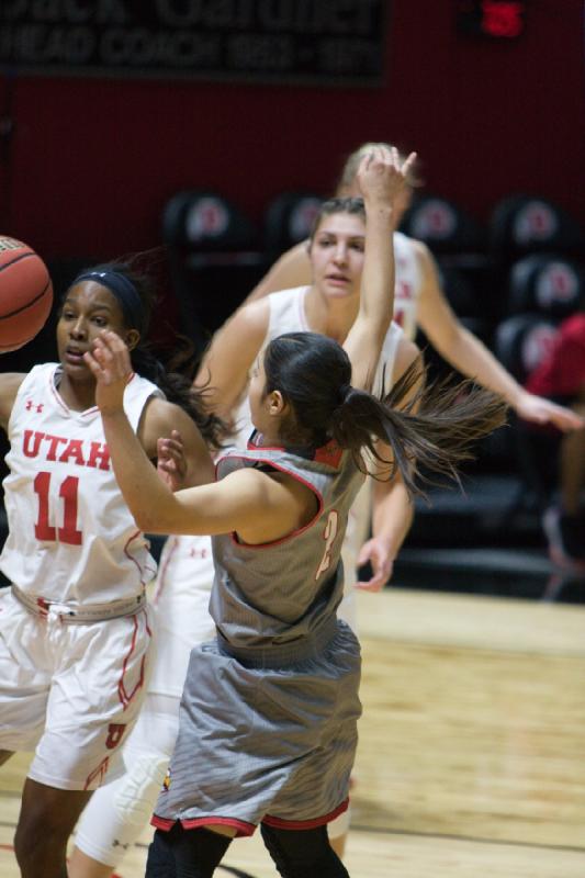 2016-11-30 19:05:23 ** Basketball, Damenbasketball, Emily Potter, Erika Bean, Paige Crozon, Southern Utah, Utah Utes ** 