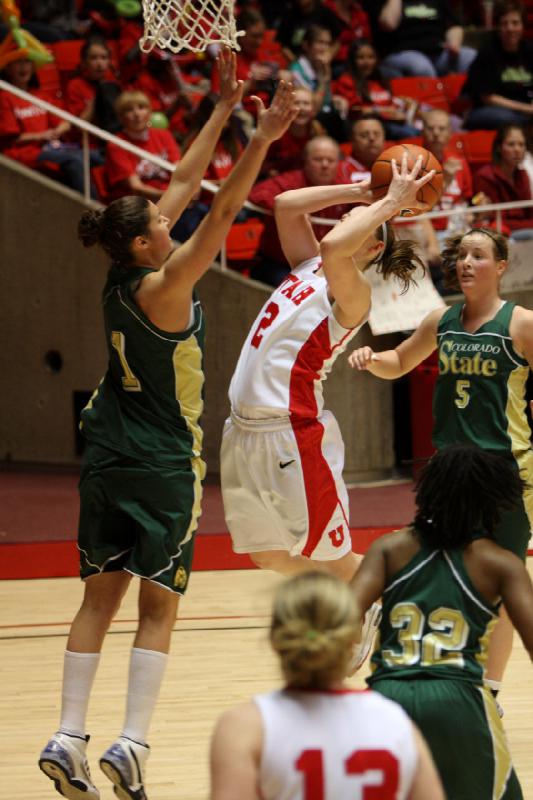 2010-03-06 16:03:00 ** Basketball, Colorado State Rams, Kalee Whipple, Rachel Messer, Utah Utes, Women's Basketball ** 