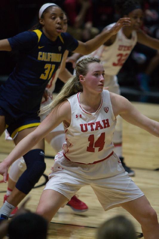 2017-01-15 12:14:56 ** Basketball, Cal, Paige Crozon, Tanaeya Boclair, Utah Utes, Wendy Anae, Women's Basketball ** 