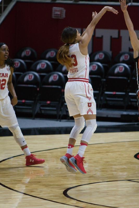 2017-02-19 14:20:34 ** Basketball, Daneesha Provo, Oregon State, Tanaeya Boclair, Utah Utes, Women's Basketball ** 