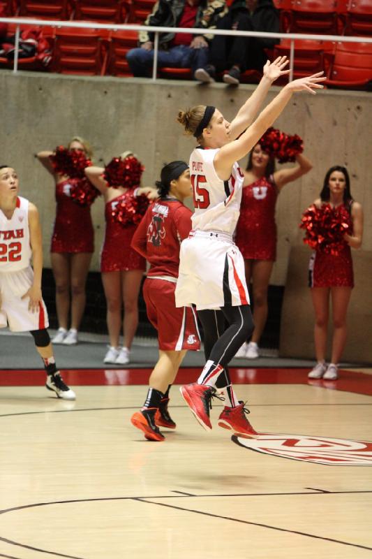 2014-02-14 19:01:59 ** Basketball, Danielle Rodriguez, Michelle Plouffe, Utah Utes, Washington State, Women's Basketball ** 