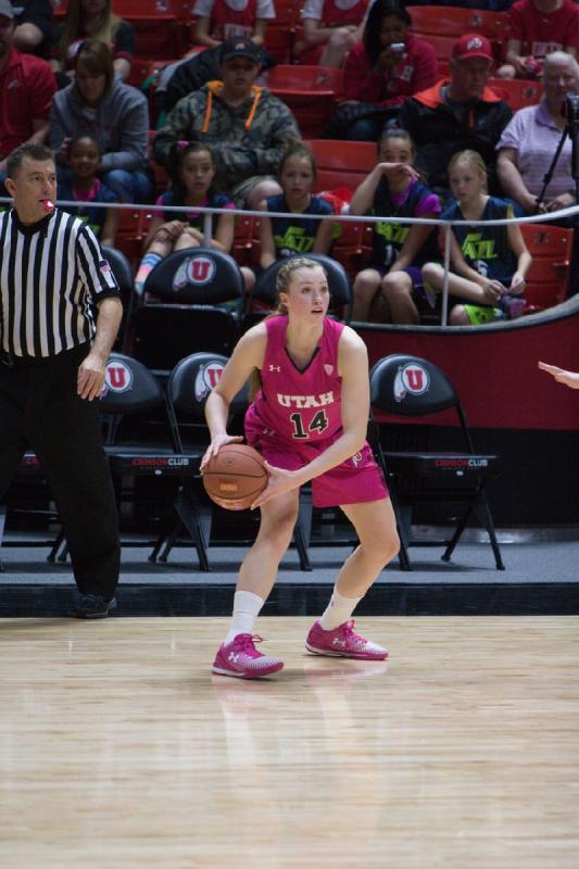 2015-02-22 12:19:44 ** Basketball, Damenbasketball, Oregon State, Paige Crozon, Utah Utes ** 