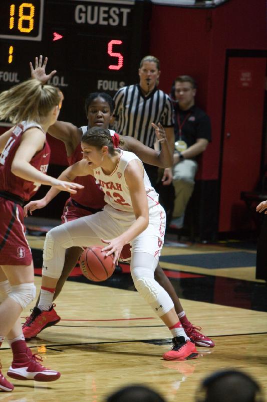 2017-01-13 18:08:31 ** Basketball, Damenbasketball, Emily Potter, Stanford, Utah Utes ** 