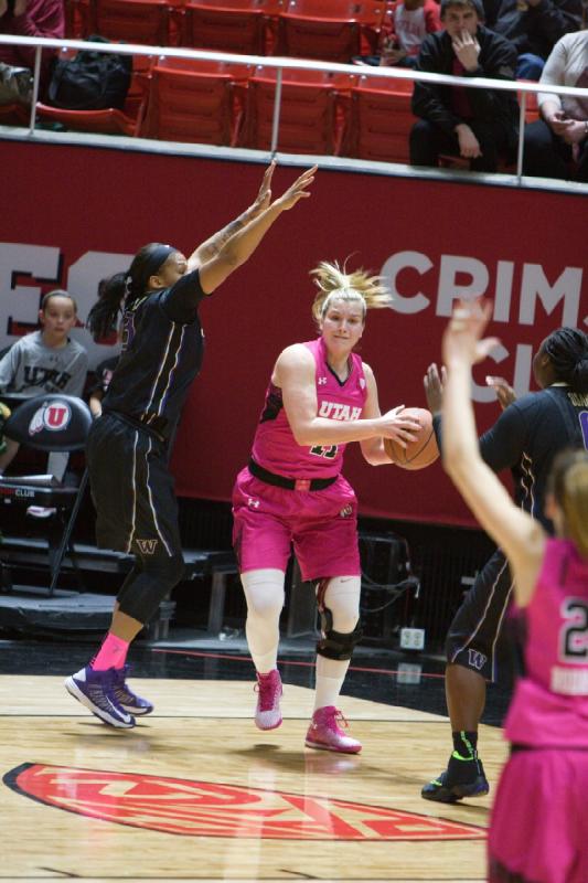 2015-02-13 19:19:07 ** Basketball, Damenbasketball, Taryn Wicijowski, Utah Utes, Washington ** 